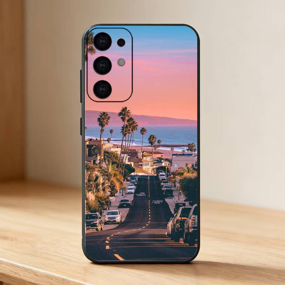 Butterflies Phone Case For Samsung S25,24,23,22,30,21,10,9,Ultra,Plus,Lite Soft Black Case