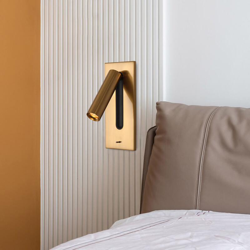Lampada da Parete a LED Moderna per Lettura in Hotel