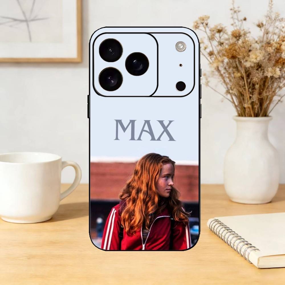 Max M-Mayfield Phone Case Silicone black Soft For IPhone 17,16,15,14,13,12,11,SE,Plus Pro Max
