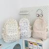 Schoolbag new ins wind simple casual large capacity schoolbag women's backpack outdoor small fresh travel light backpack
