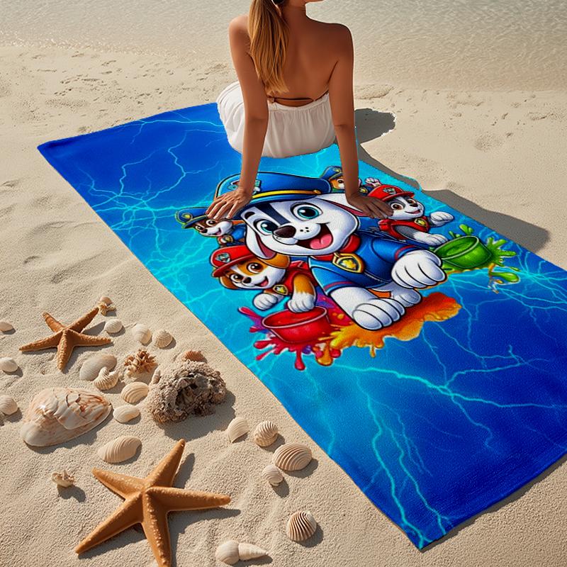 Space Patrol Pals Beach Towel, Super Soft Microfiber, Gift for Her/Him, Birthday, for Pool, Beach, Travel, Home Decor Fan gifts