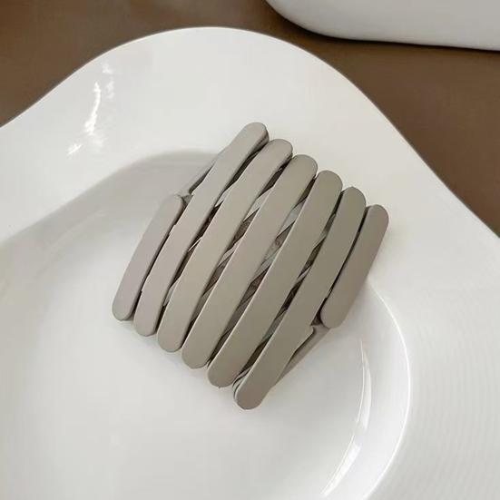 Women Headband Anti-Skid Teeth Resin Hairband Adjustable Stretch Travel Washing Face Hair Hoop Running Jumping Hair Accessory