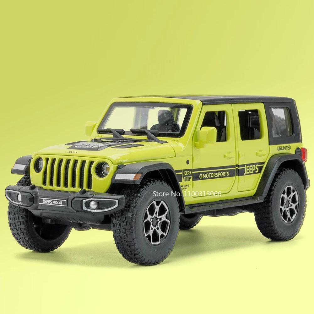 1:32 Alloy Wrangler 4x4 G63 Toys Cars Models Doors Opened SUV with Light Sound Off-road Vehicles for Boyfriend Festival Gifts
