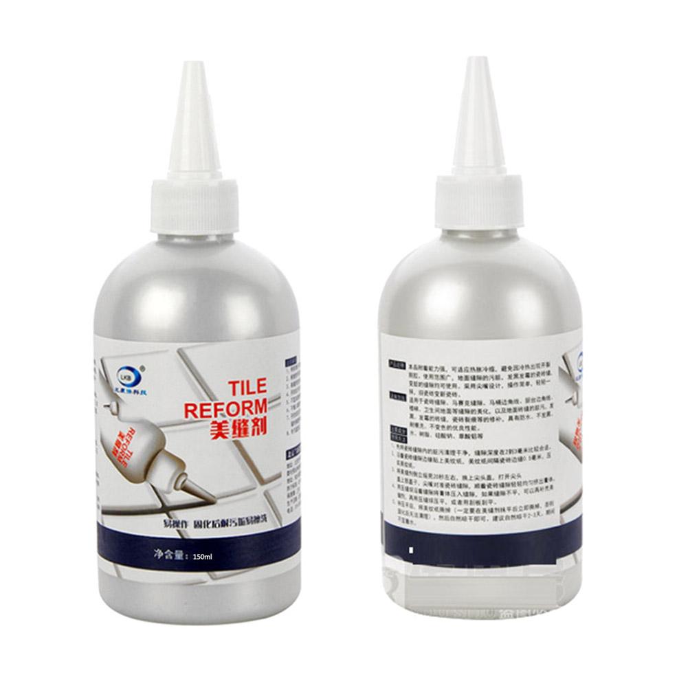 150ml Ceramic Tile Joint Waterproof Bathroom Grout Repair Agent Wall Filler Fungi Mouldproof Cleaner Caulking Agent