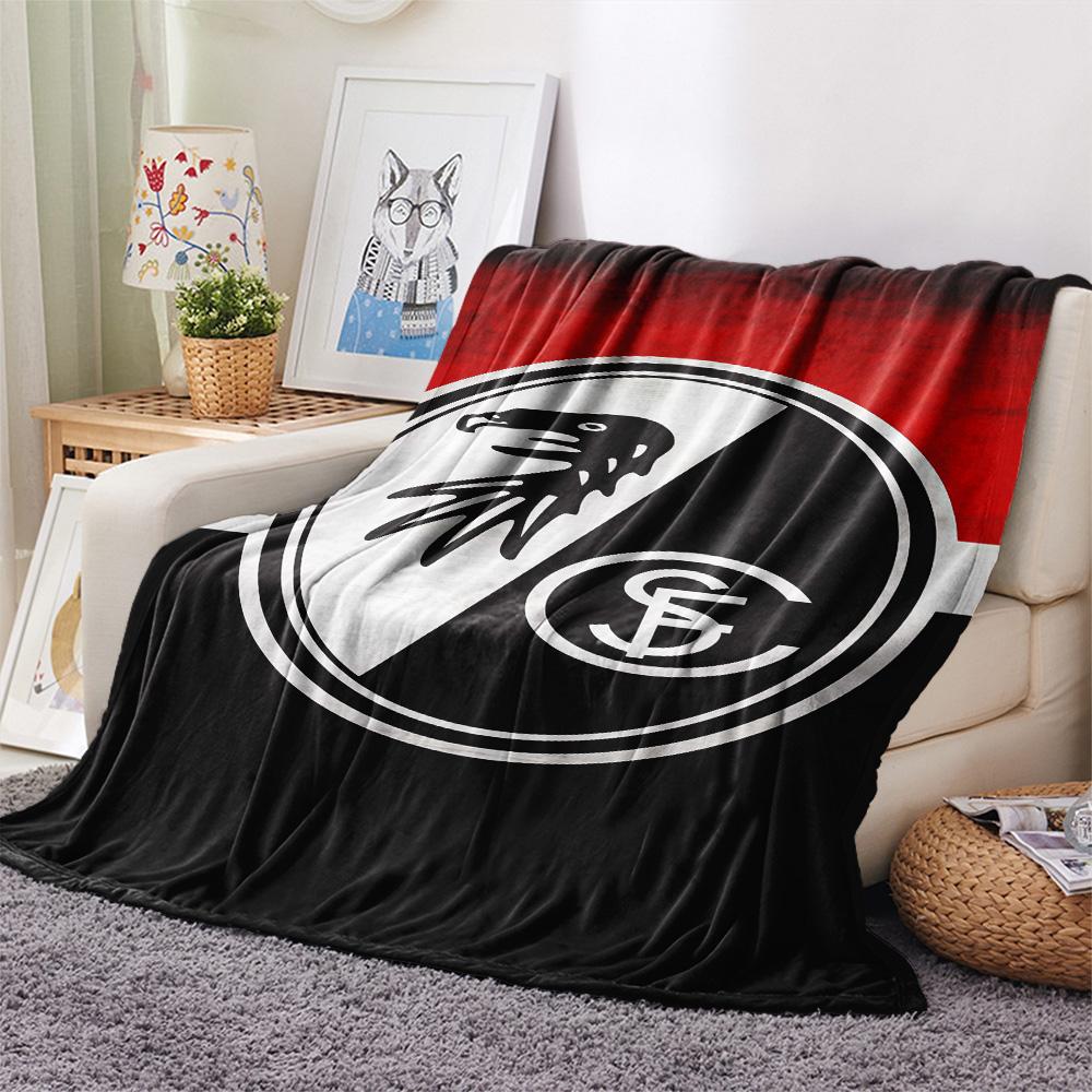 Freiburg E Print FlAannel Blanket, High Quality Comfortable for All Seasons, Home Decor, Warmth and Comfort