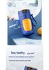 Portable Rechargeable Fruit Juicer with Screen - Ideal for Ice Crushing and Perfect for Smoothies and Shakes.