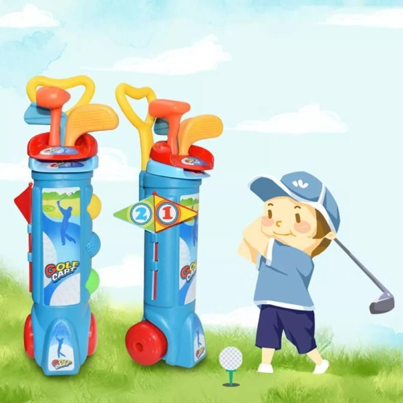 High-quality Plastic Golf Club Mini Set For Kids And Parents Outdoor Fun