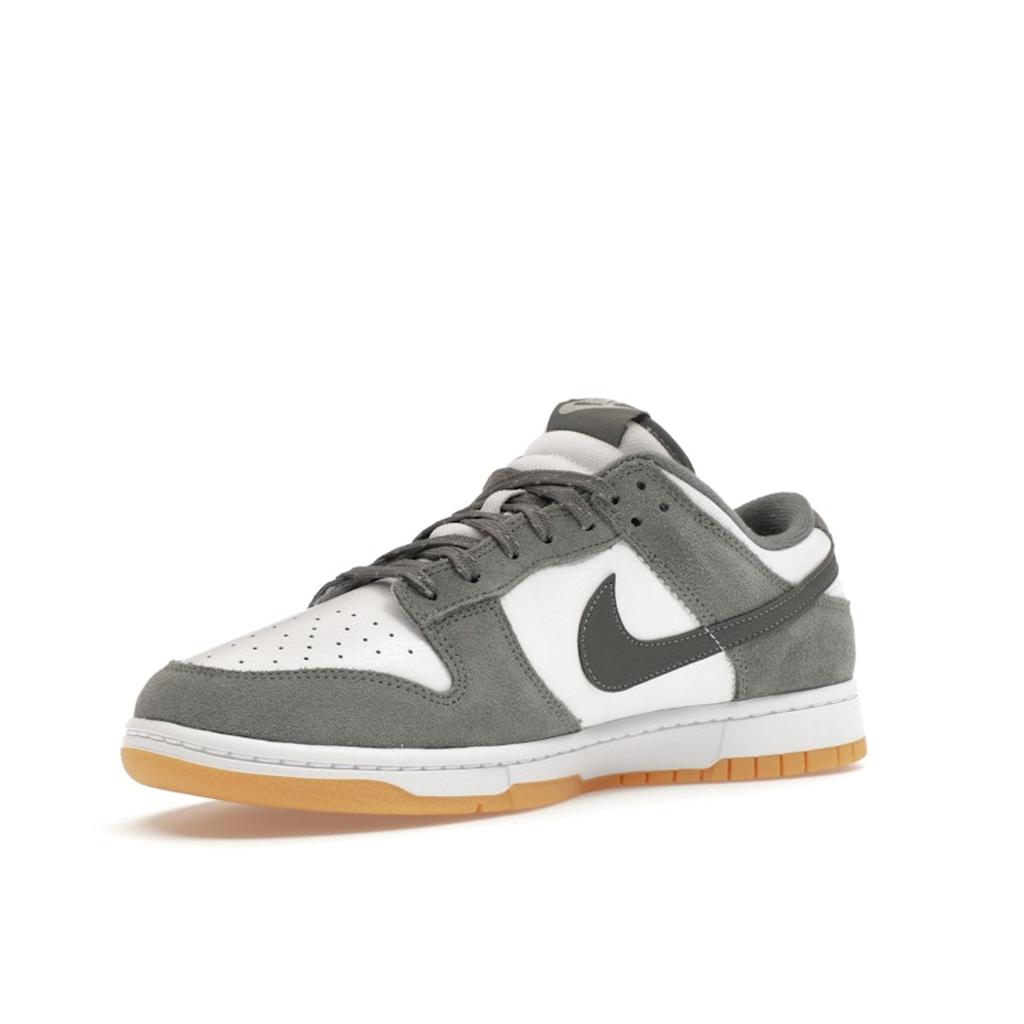 Nike Dunk Low Smoke Grey Gum סניקרס לשני המינים לבן בהיר-ברזל-עפרות מסטיק-בהיר-חום FV0389-100
