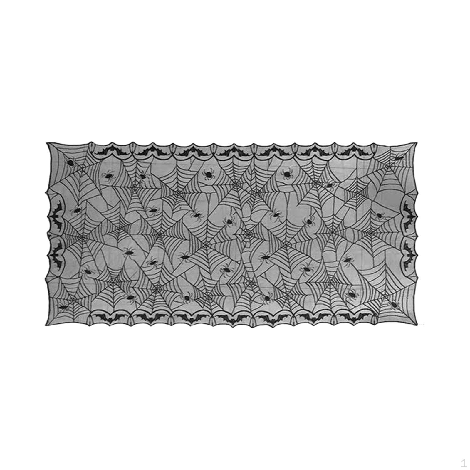 

Halloween Decor Web Design for Indoor And Haunted Environments 91x58 cm_Door Curtain