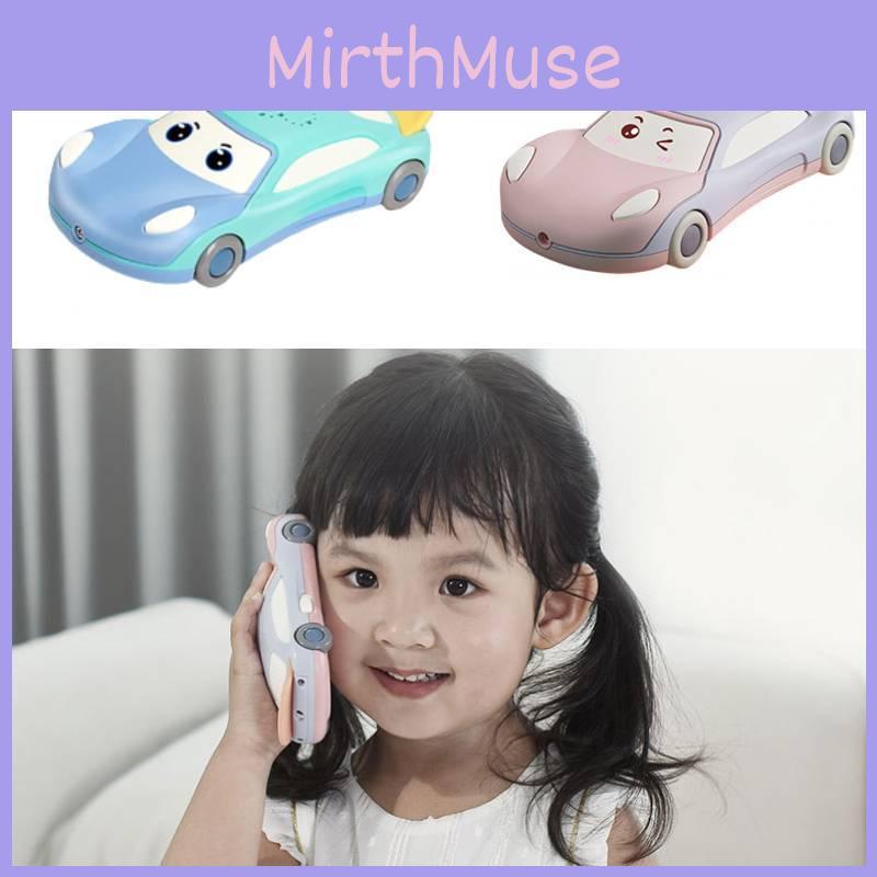 Colorful Baby Puzzle Phone Toy For Early Education Learning Multifunction Car Cartoon Design