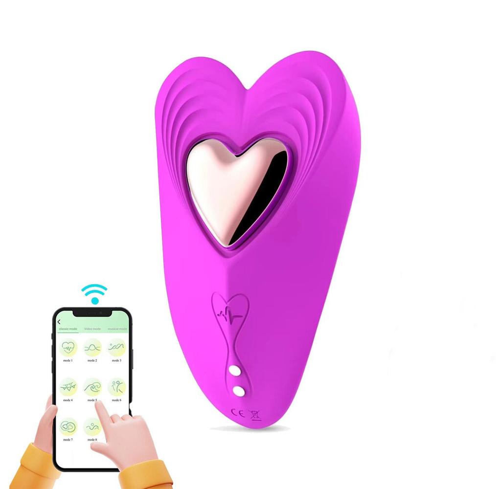 Women Clitoral Vibrator Stimulator Remote Control App Controlled Wearable Vibrating Sex Toys for Couples
