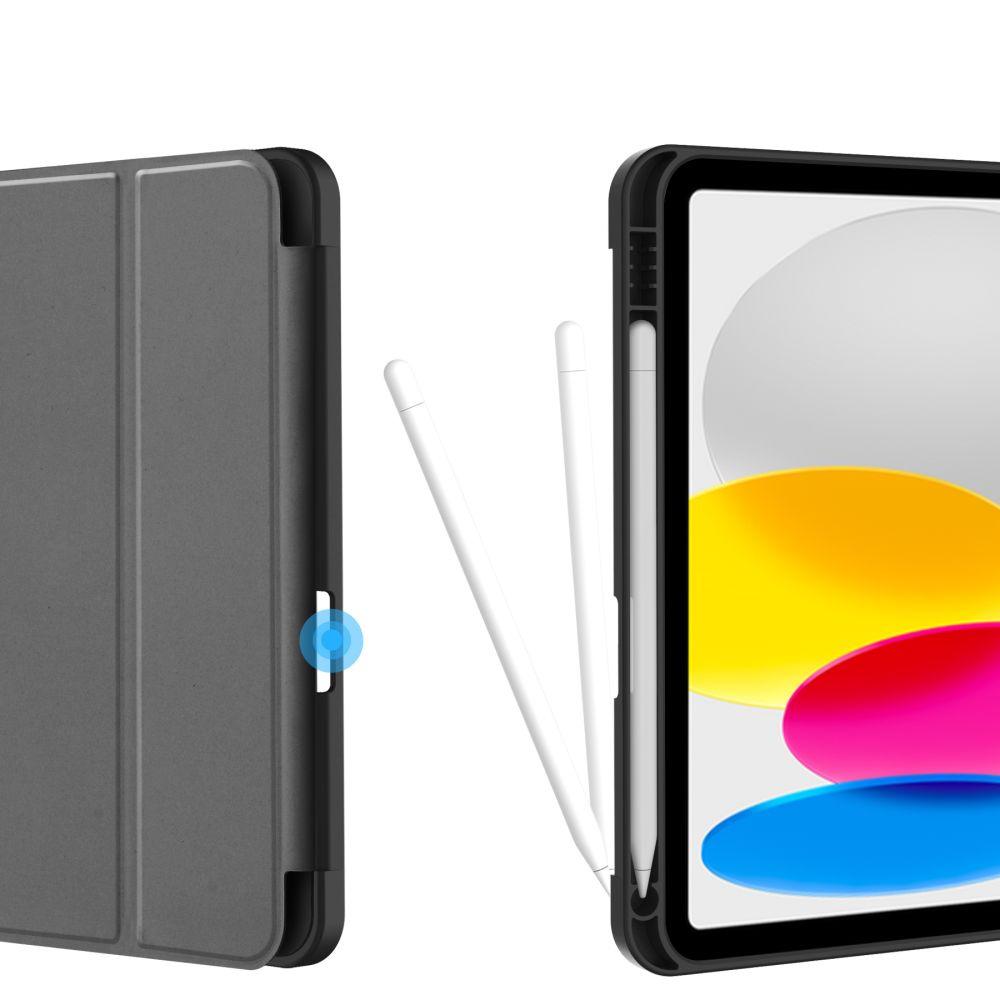 Case for iPad 11" 2025 A16 (11th gen.) / iPad 10.9" 2022 (10th gen.), Smart Pencil, with stylus holder, black