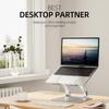 Adjustable Aluminum Alloy Laptop Stand with Cooling Features