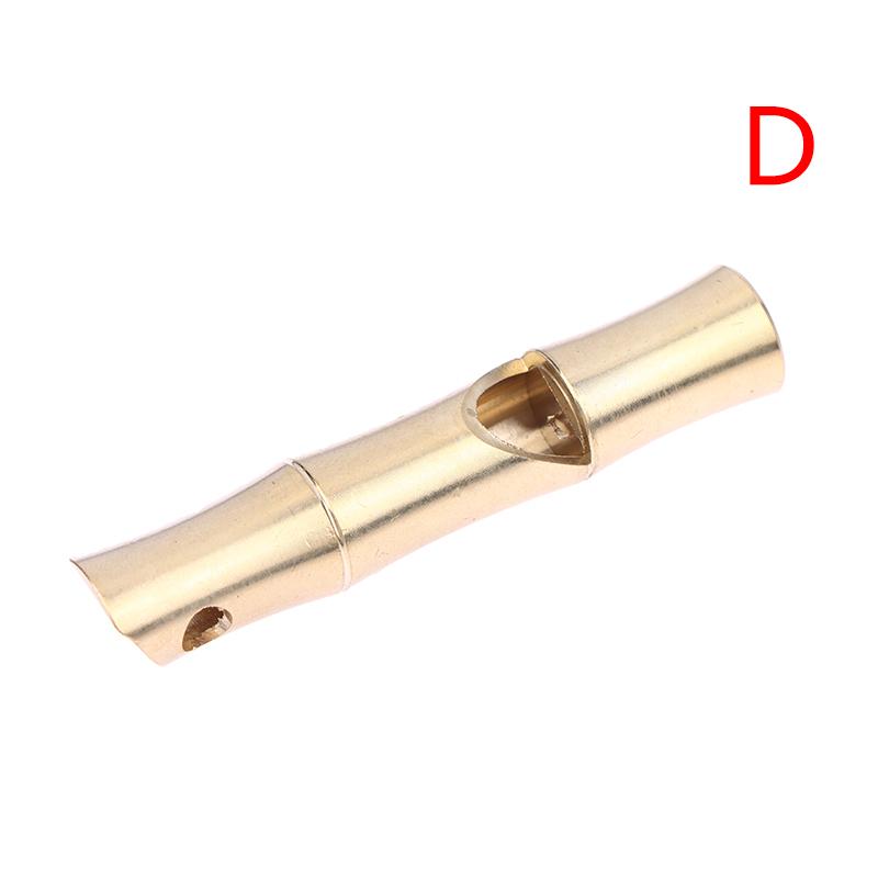 Kluczówka z mosiężnym gwizdkiem Wisiorek Outdoorowy Survivalowy Przenośny Jednorurowy Wybuchowy Wysokiej Częstotliwości Wysokotonowy Gwizdek