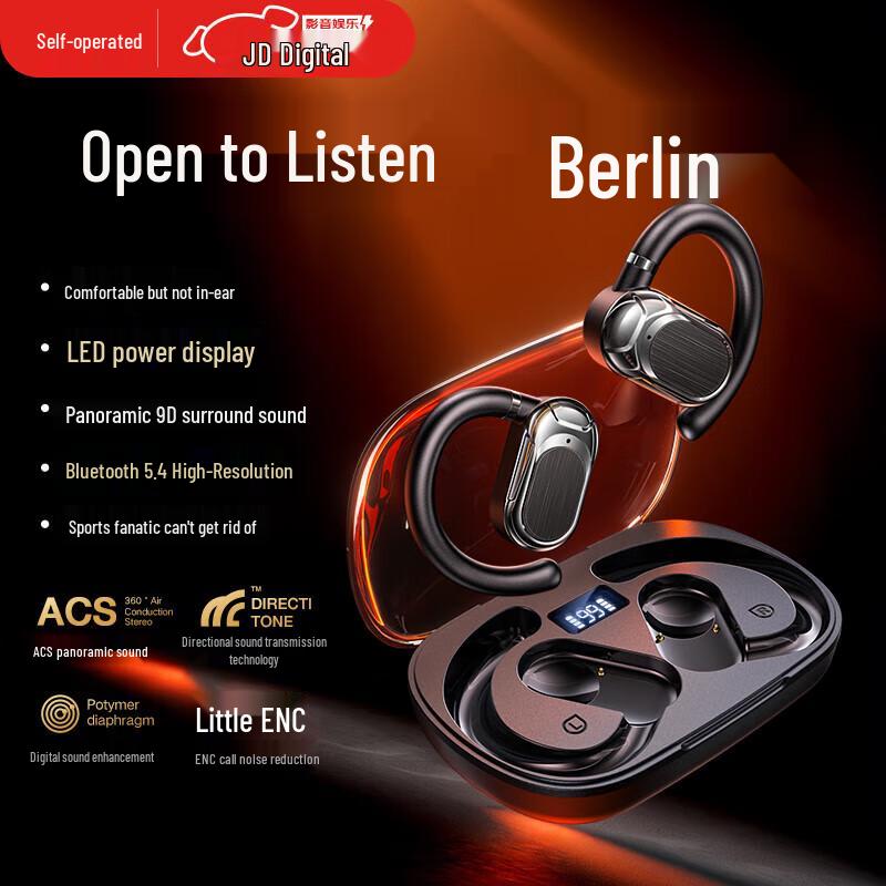 Lingchen J056 Open-Ear Sport Bluetooth Headphones