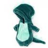 RakuliFey OB11 Dinosaur Costume Overalls for Obitsu 11cm Doll 4 Colors Cute Animal Clothing Dark Green Gift