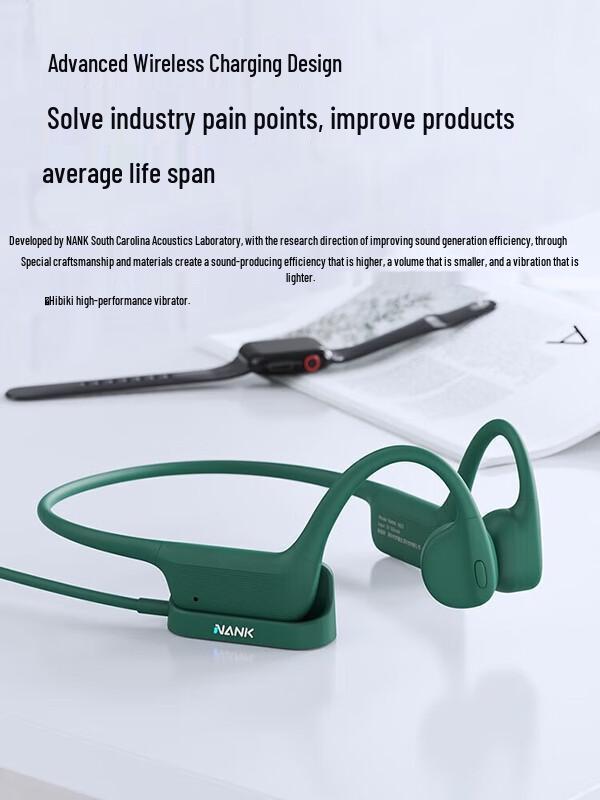 NANK NEO Bone Conduction Open-Ear Bluetooth Headphones
