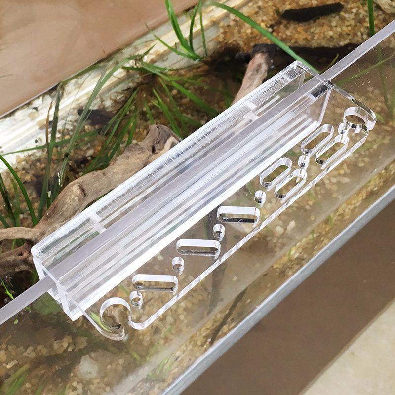 Transparent Acrylic Aquarium Bracket Holder for Scissor Tweezers Shovel Kit Aquarium Maintenance Tools Aquarium Accessories