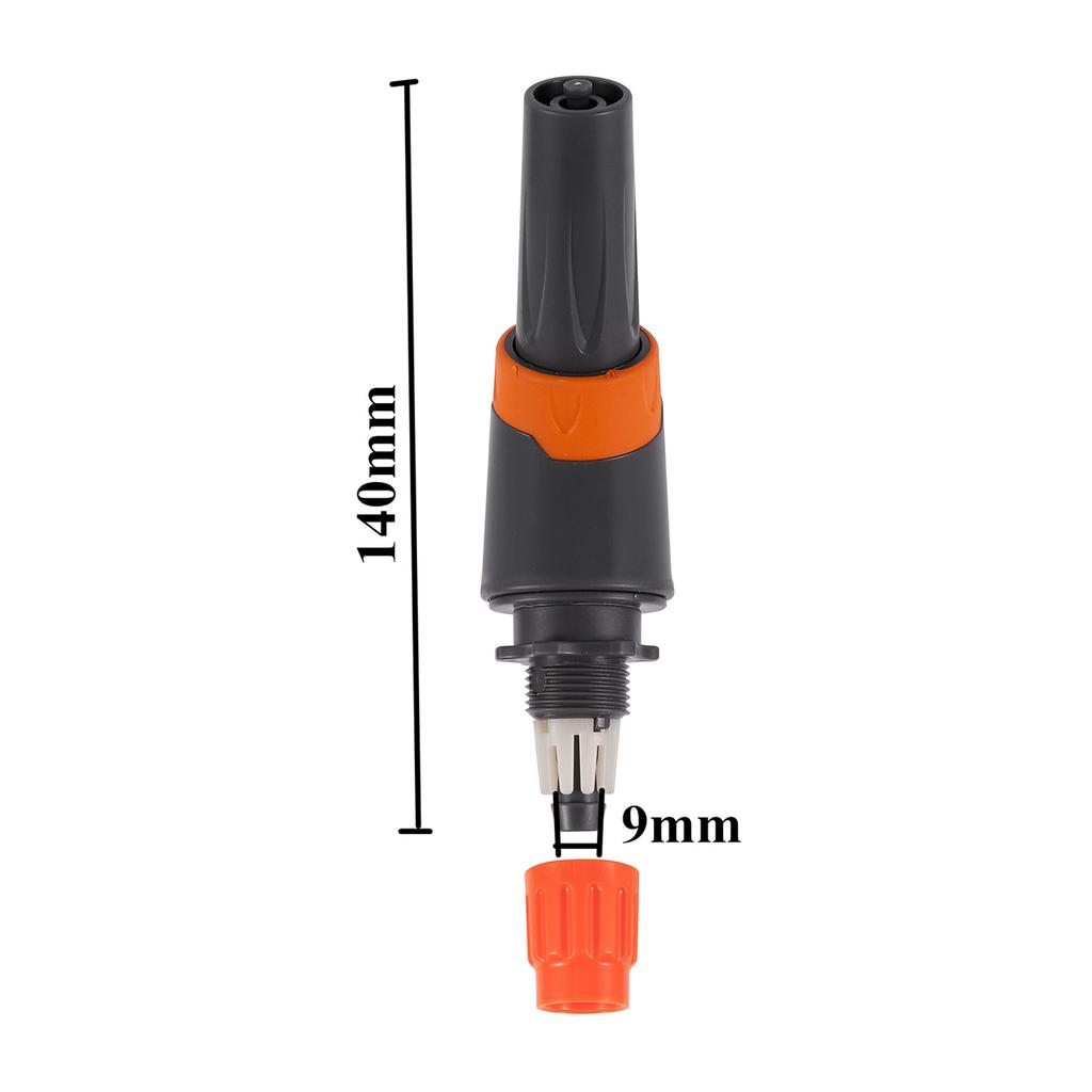 Adjustable Direct Injection Water Gun Garden Irrigation Watering Sprinkler High Pressure Car Wash Nozzle Household Cleaning Tool