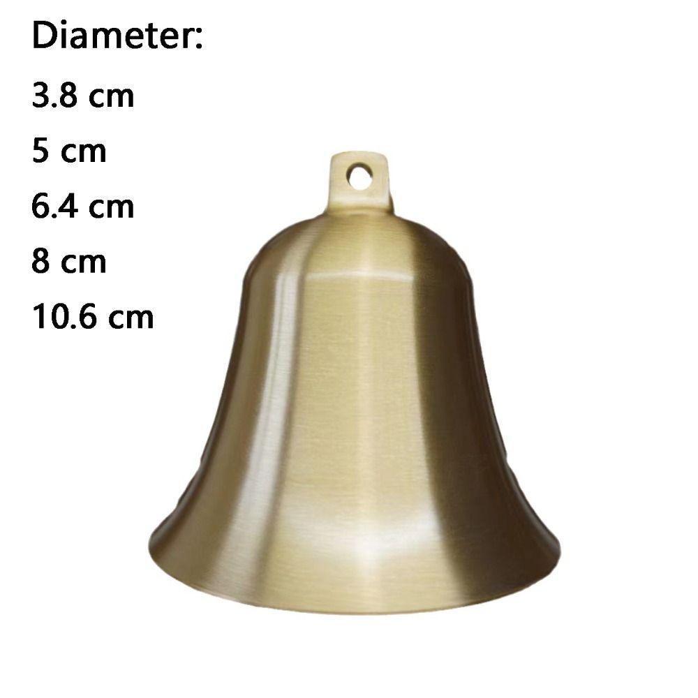 Ornamentos Sinos Dourados Cobre Cobre Sino Alto Durável Sinos de Cobre de Pastoreio Decoração para Casa