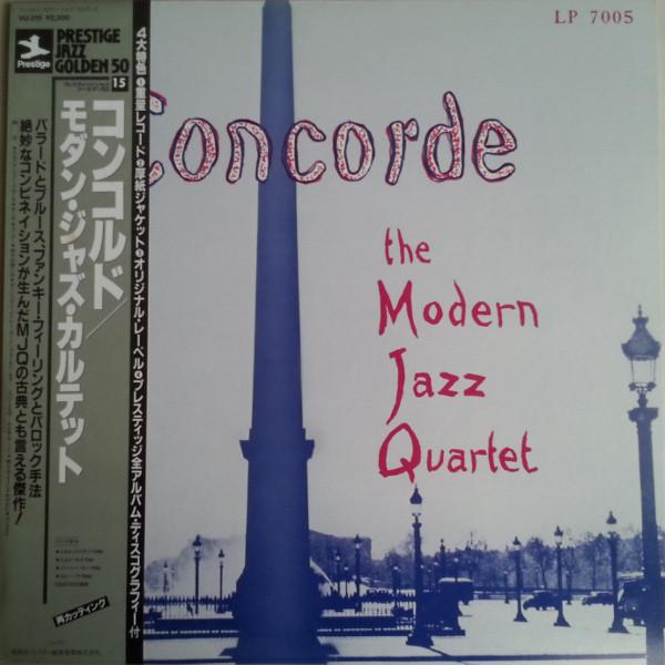

LP Record MODERN JAZZ QUARTET - Concorde VIJ215 PRESTIGE 1984 Japan Jazz Used