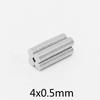 4x0.5 Mm Thin Neodymium Strong Magnet Permanent Small Round Magnet 4x0.5mm Powerful Magnetic Magnets Disc 4*0.5 Mm