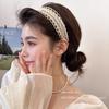 Bohemian Linen Crochet Headband: Super Fairy Hollow Knit Hair Clip & Tie