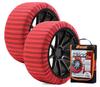 Isse Snow Patented CLASSIC Type 2 Fabric Tire Compliant with Chain No Jacking Easy Installation for Light Vehicles [Official] Socks, Chains,
