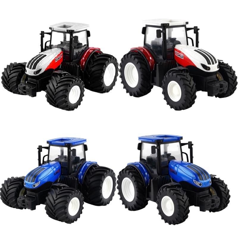 2.4g Alloy Rc Farmer Engineering Tractor Toy For 4-6 Years Kids