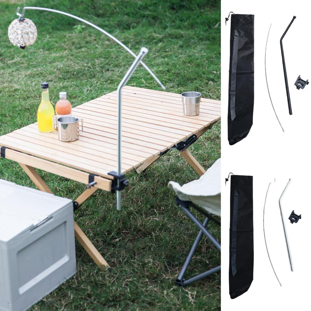 Camping Light Stand Outdoor Camping Lantern Pole Garden Picnic Supplies Lighting Rack Accessories Installation Bracket