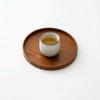 Solid Storage Tray Round Serving Tray Elegant Snack Tray  Living Room