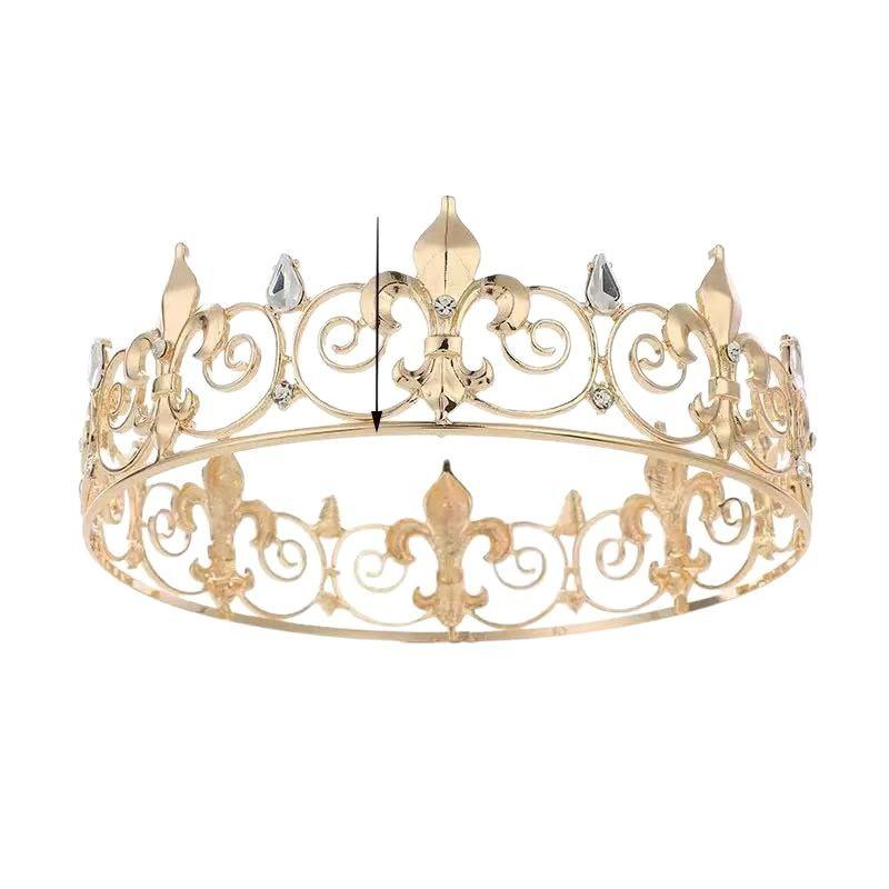 Herren Königin Haaraccessoire Kopfschmuck Performance Kopfschmuck Unisex Dekorative Krone