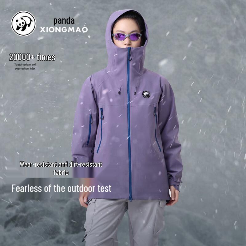 Unisex 3L Hardshell Outdoor Hiking Jacket