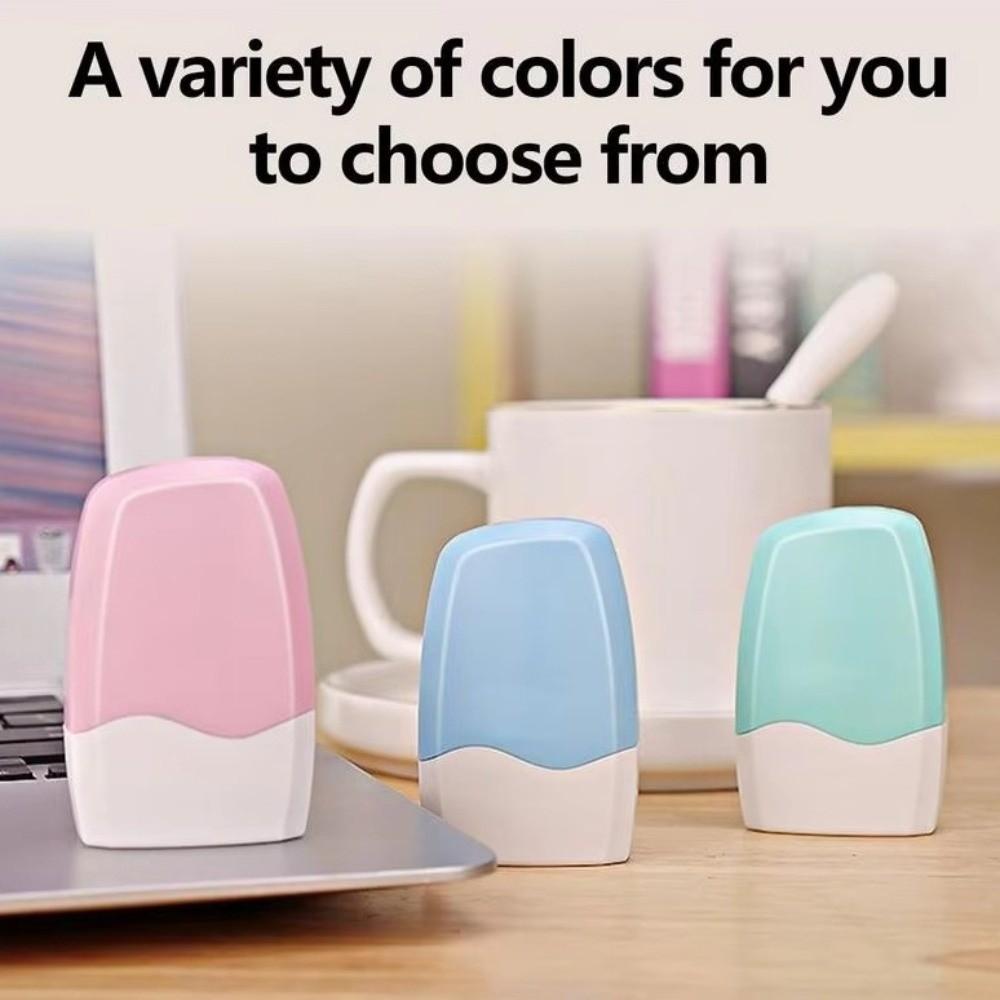 Plastic Identity Protection Roller Stamp Solid Color Manual Confidential Blocker Tax Documents