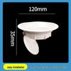 ZISIZ Large Anti-Odor Squat Toilet Stopper (3-Pack)