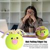 Hårplukking Tegneserie Stressball Stress Angst Lindring Bærbar Barn Tenåringer Voksne TPR Hårplukking Klemball Klemmer Sensorisk Fidget Leketøy