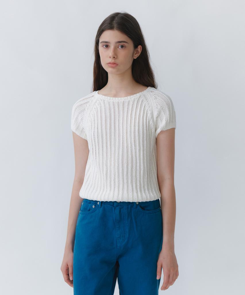 Yulago Paper Cap Sleeve Knit