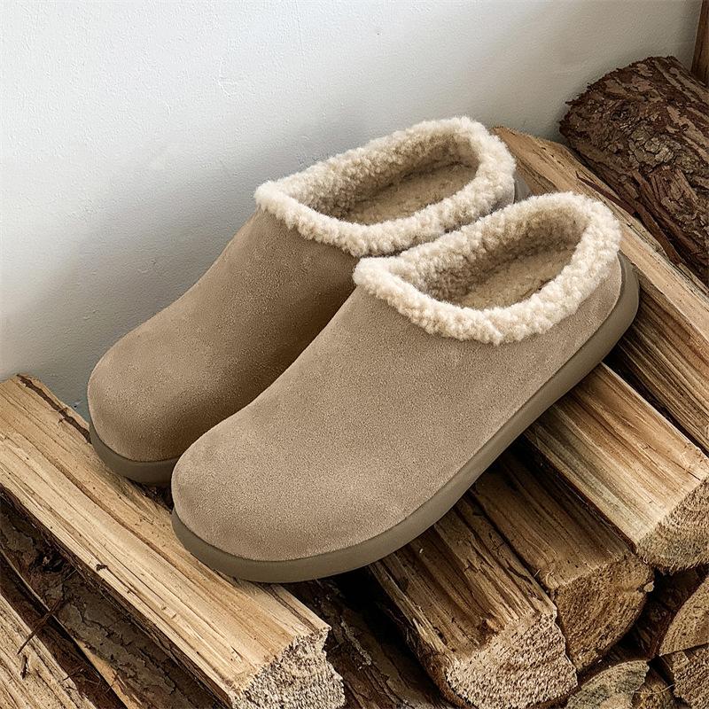 

Маленькі картопляні баотоу Birkenstock напівкапці зимові нові м яка підошва оксамит термо бавовняні черевики women s size 39
