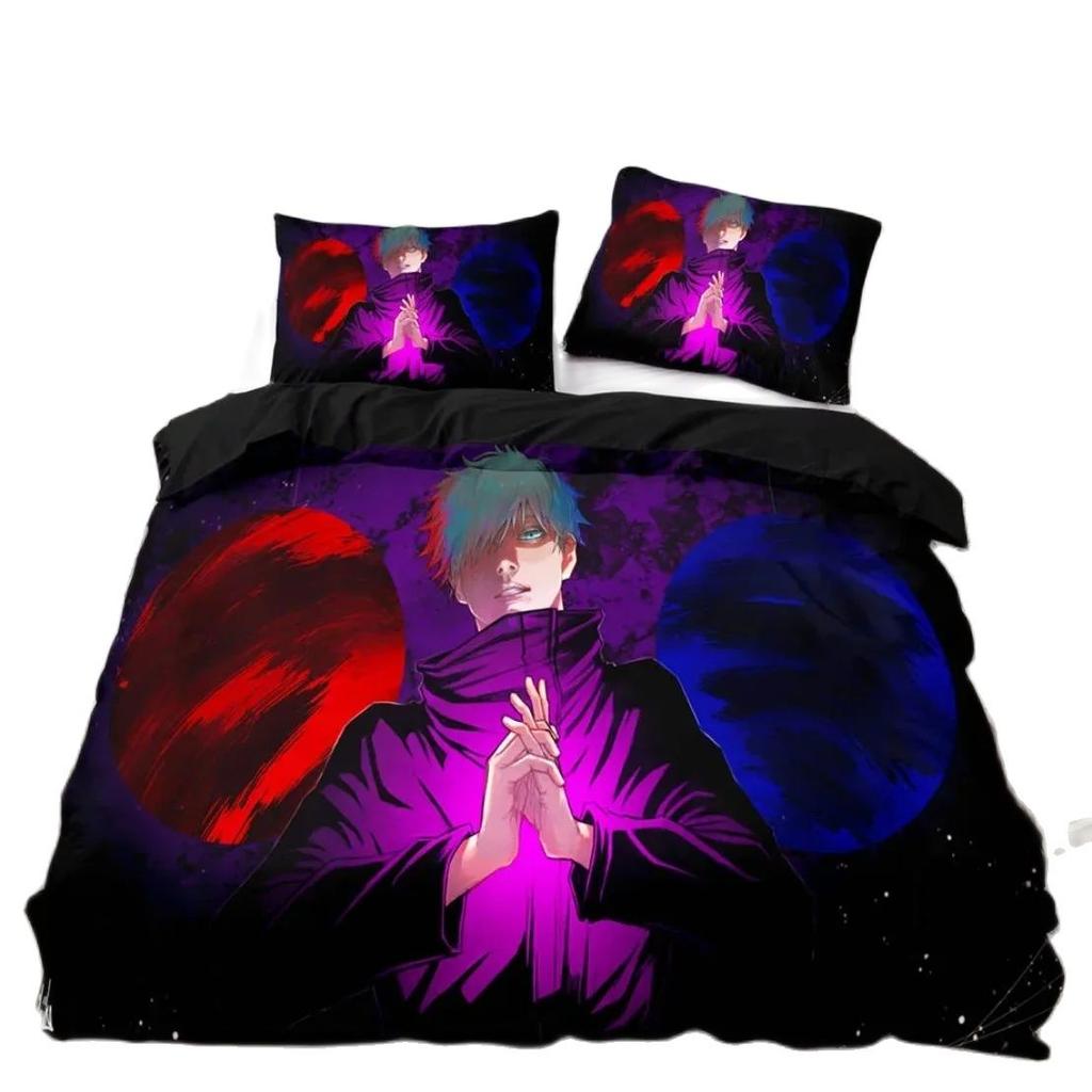 Jujutsu Kaisen Bedding CollectionSatoru Gojo Bedding Collection For Teenagers Boys Adults Famous Anime Duvet Cover Collections