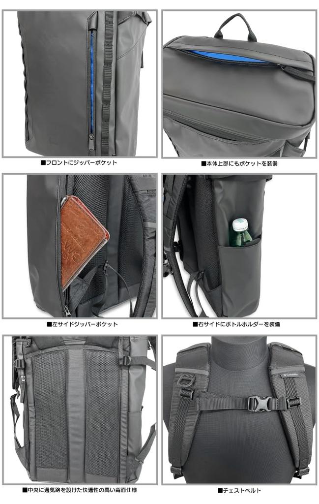 Sidekick 30L Backpack PU8675 One Size Gold [Columbia] Black,