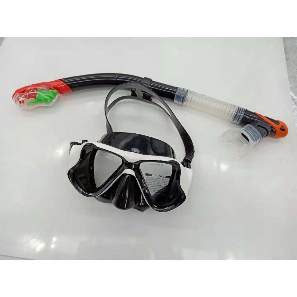Diving Goggles Set, High-gloss Frame.