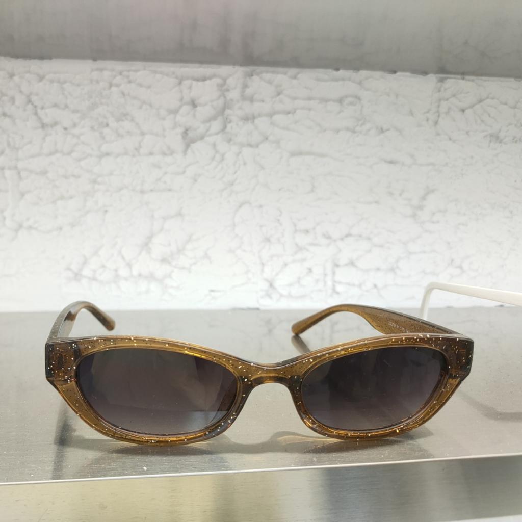 Glasses UV protection cat eye sunglasses women's small fragrant sunglasses concave shape trendy shot retro American ins