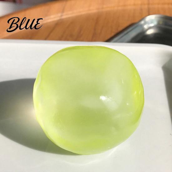 Coconut Oil Squeeze Ball 1/6Pcs Shapeable Anxiety Relief DIY Moldable Stress Portable Toy Slow Rising Stretchy Transparent Sensory Fidget