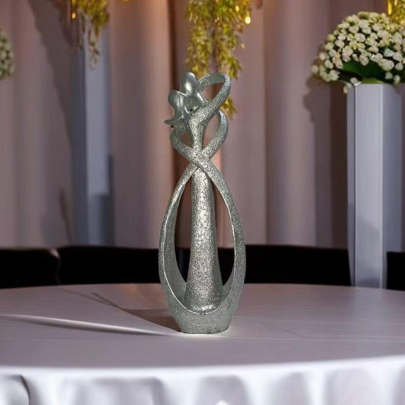 Modern Resin Abstract Figures: Creative Home Décor Ornaments for Living Room