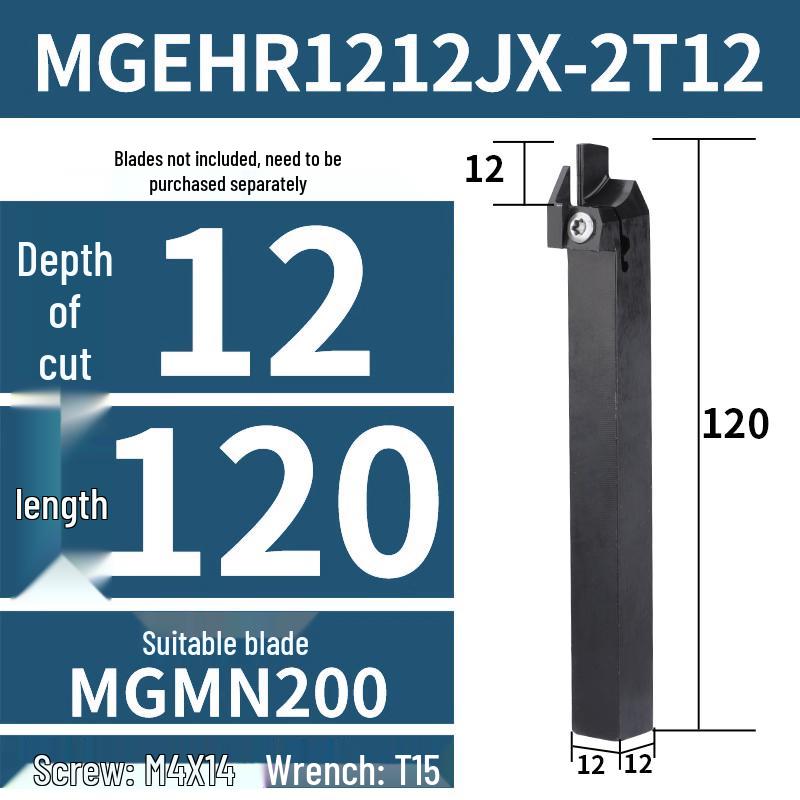 

Держатель канавочного инструмента для токарного станка с ЧПУ из пружинной стали MGEHR1616-3/1212 для станков швейцарского типа