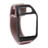 2 In 1 Elastic Braided Nylon Sport Watch Strap Replacement Watch Band Accessory for TOMTOM Runner3 Pink Sand