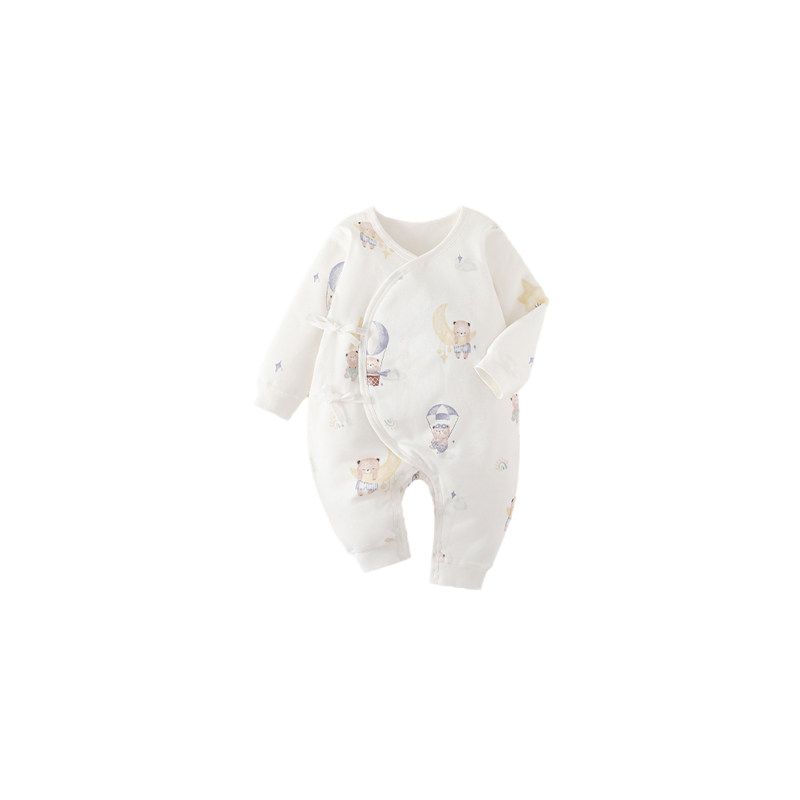 

French Apotcare Baby Clothing Spring and Autumn New Style Baby Jumpsuit Pure Cotton Newborn Baby Butterfly Romper Air Travel 66