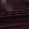 Women's Vintage Burgundy PU Leather Jacket Stand Collar Long Sleeve Belt Waist Slim Fit Faux Leather Coat Autumn Winter Outerwear