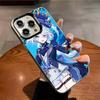 Furina Genshin Impact Phone Case For IPhone 17 16 15 14 13 12 11 Plus Pro Max Multicolor Aurora Laser Shockproof Funda Cover