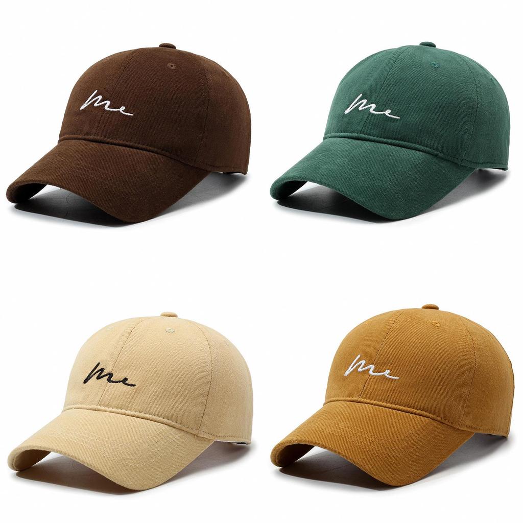 Minimalist Korean Style Embroidered Mesh Baseball Hat With Curved Brim For Sunshade And Daily Use